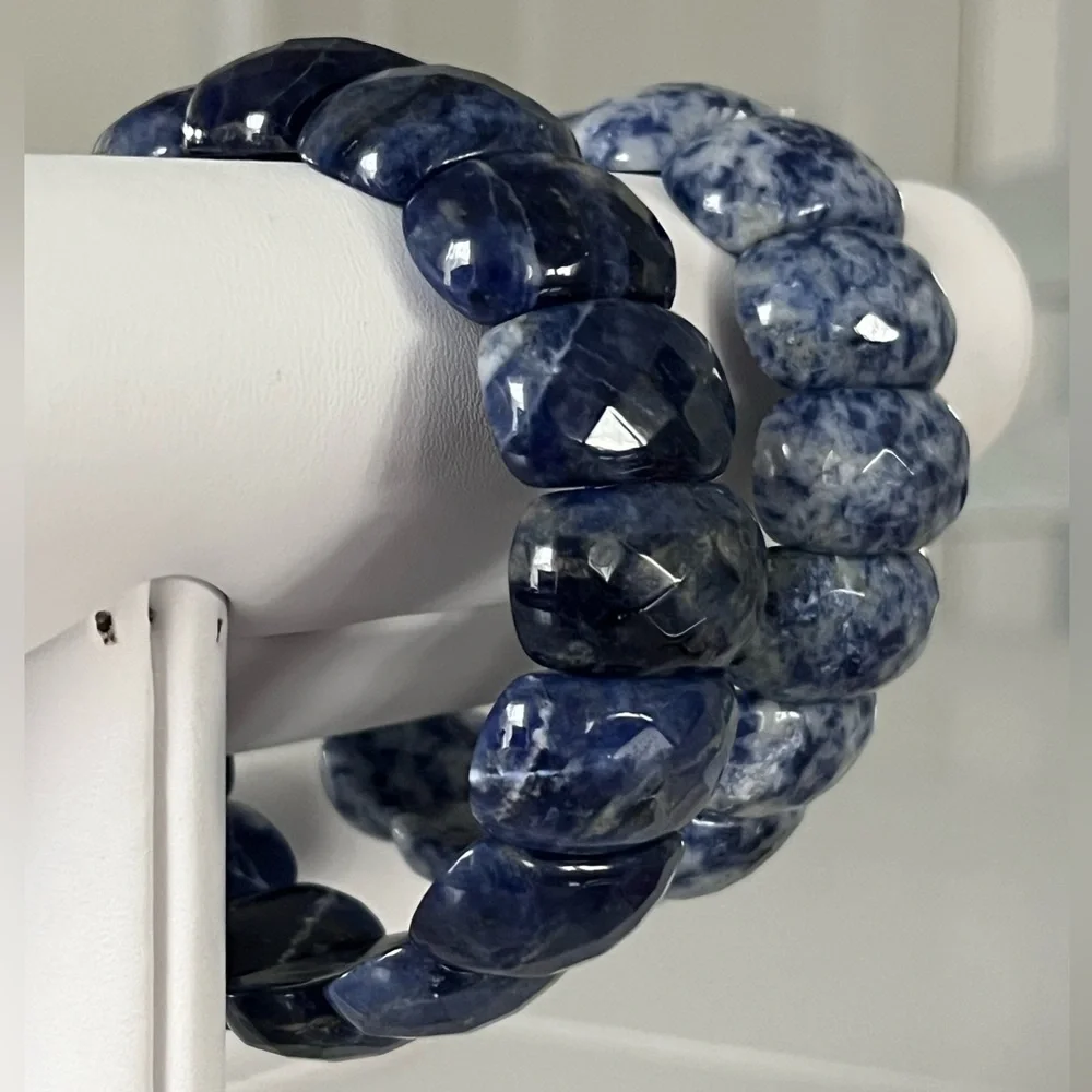 BRACELET BUNDLE | Blue Spot Jasper & Sodalite